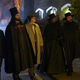 A family outing in “Ancestry.” From left: Guillermo (Harvey Guillén), Nandor (Kayvan Novak), Colin Robinson (Mark Proksch), Nadja (Natasia Demetriou), and Laszlo (Matt Berry).
